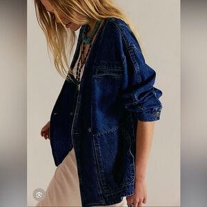NWT Free People Mathis Denim Jacket